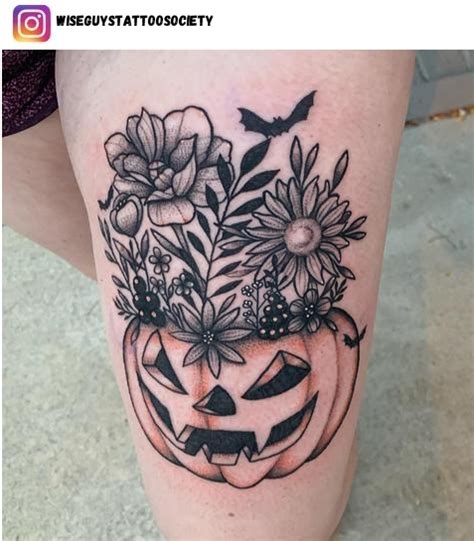 halloween themed feminine halloween tattoos|25 Feminine Halloween Tattoo Ideas To Welcome Spooky Season